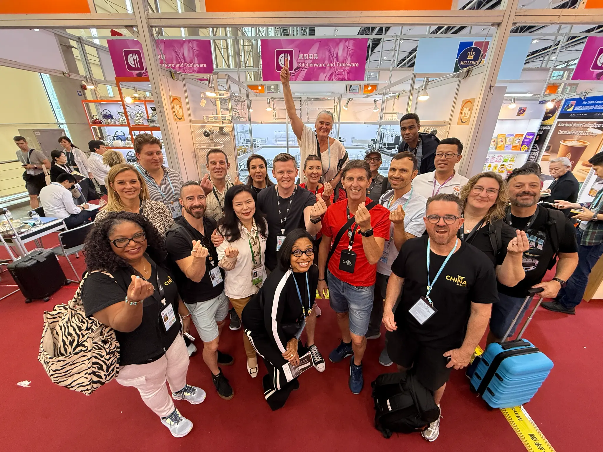 China Magic Trip group at Canton Fair